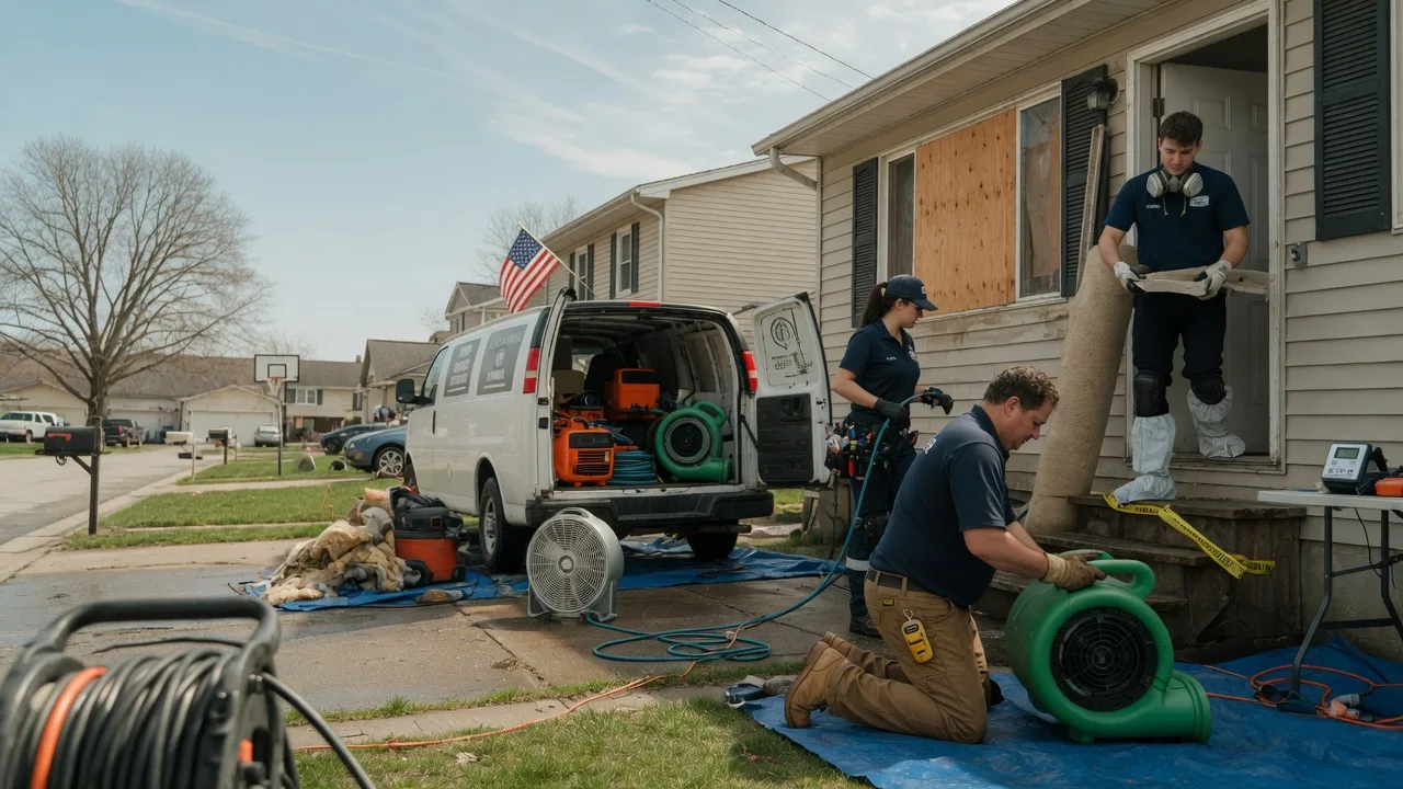 Water Damage Restoration in Lindenwood, IL near me